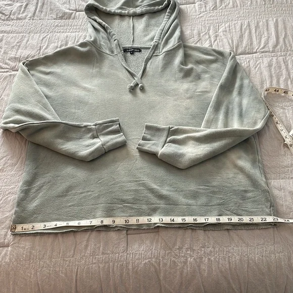 Ocean Drive Tie Dyed Hooded Sweatshirt With Drawstring - Picture 7 of 7